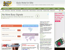 Tablet Screenshot of hotelinsite.com.br